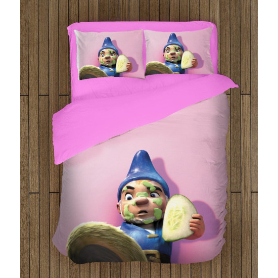 Dětské luxusní povlečení - Gnomeo and Juliet