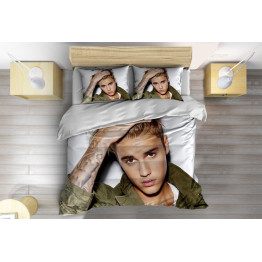 Luxusní povlečení - Justin Bieber White