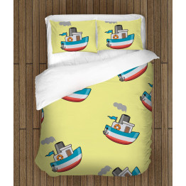 Povlečení na dětskou postýlku - Ship