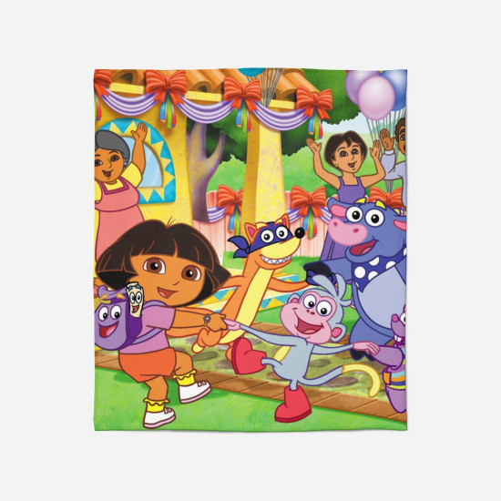 Teplá deka Dora průzkumnice - Dora The Exporer