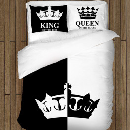 Povlečení na postel pro páry - Queen and King