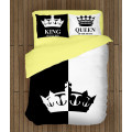 Povlečení na postel pro páry - Queen and King