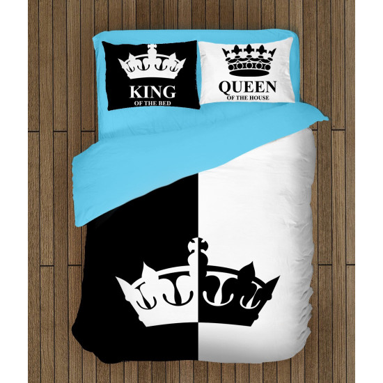 Povlečení na postel pro páry - Queen and King