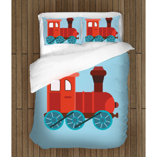 Povlečení do postýlky pro kluky - Train