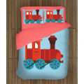 Povlečení do postýlky pro kluky - Train