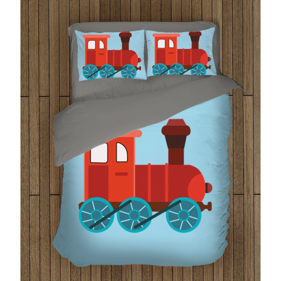Povlečení do postýlky pro kluky - Train