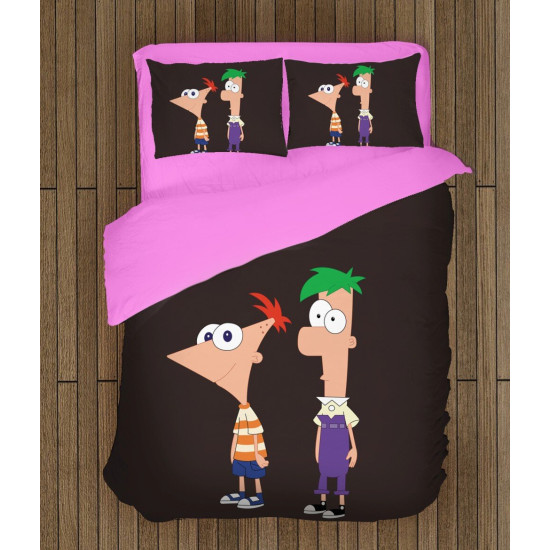 Povlečení na postel - Phineas and Ferb