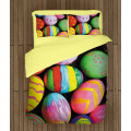 Velikonoční kvalitex povlečení - Colorful Easter Eggs