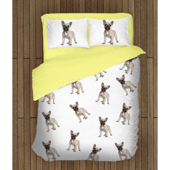 Ložní prádlo pejsci - French Bulldogs