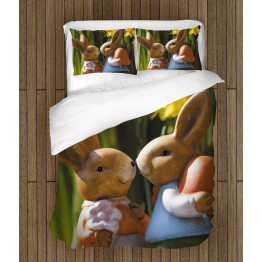 Velikonoční krásné povlečení - Easter Bunnies