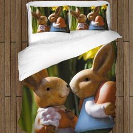 Velikonoční krásné povlečení - Easter Bunnies