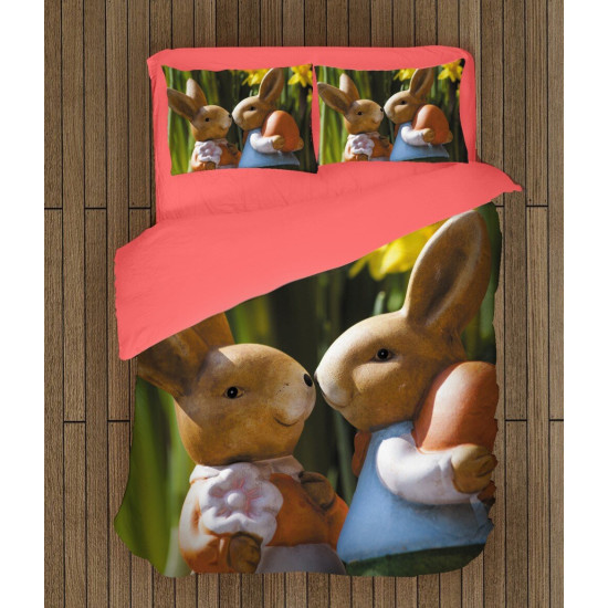 Velikonoční krásné povlečení - Easter Bunnies