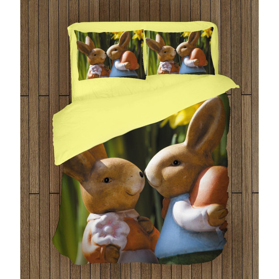 Velikonoční krásné povlečení - Easter Bunnies