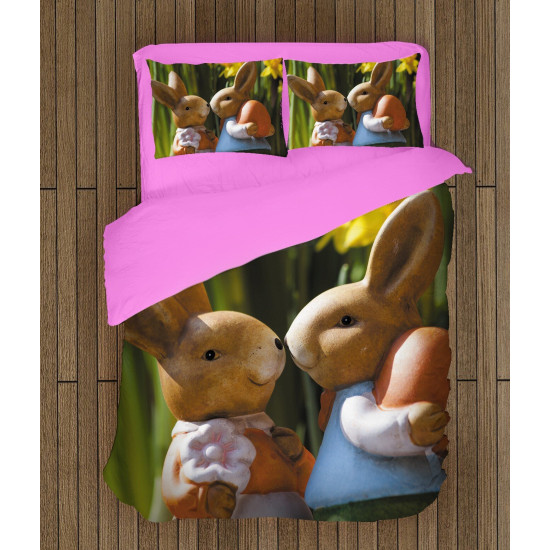 Velikonoční krásné povlečení - Easter Bunnies