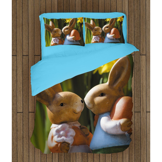 Velikonoční krásné povlečení - Easter Bunnies