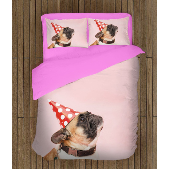 Krásné povlečení - French Bulldog Party