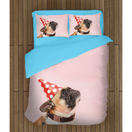 Krásné povlečení - French Bulldog Party
