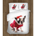 Povlečení vánoční - Christmas French Bulldog