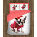 Povlečení vánoční - Christmas French Bulldog