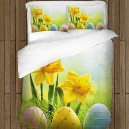 Designové velikonoční povlečení - Bright Easter