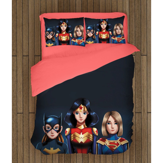 Povlečení pro holky- Super Hero Girls