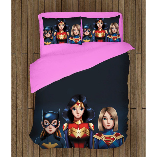 Povlečení pro holky- Super Hero Girls