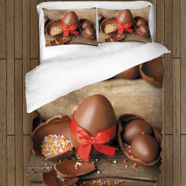 Velikonoční povlečení - Chocolate Eggs