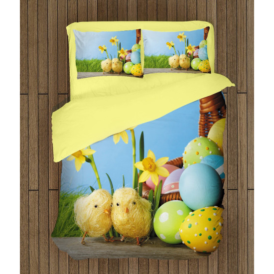 Velikonoční povlečení na postel - Easter Chicks