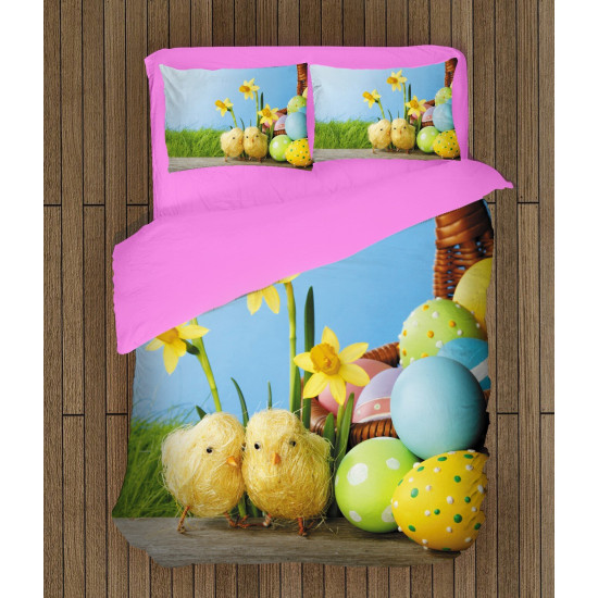 Velikonoční povlečení na postel - Easter Chicks