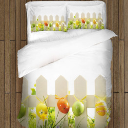 Velikonoční povlečení na postel - Easter Decoration