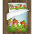3D dětské povlečení - Three Little Pigs