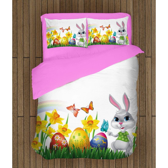 Velikonoční povlečení luxusní - Colorful Easter