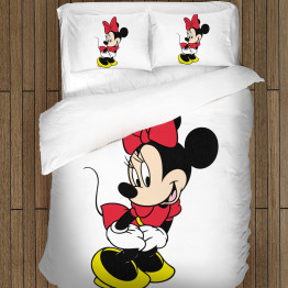 Dětské povlečení Minnie Mouse White
