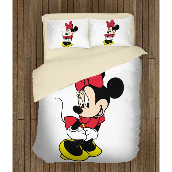 Dětské povlečení Minnie Mouse White