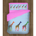 Ložní povlečení - Colorful Giraffes