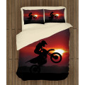 Povlečení motorka - Motorcycle Sunset