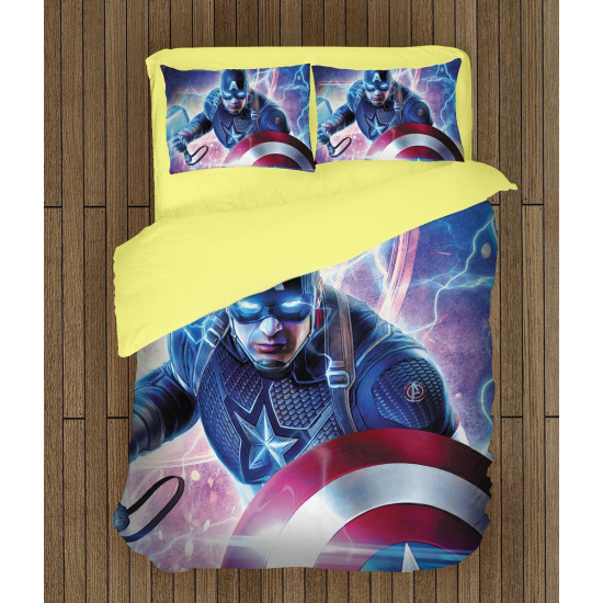 3D kvalitex povlečení - Captain America