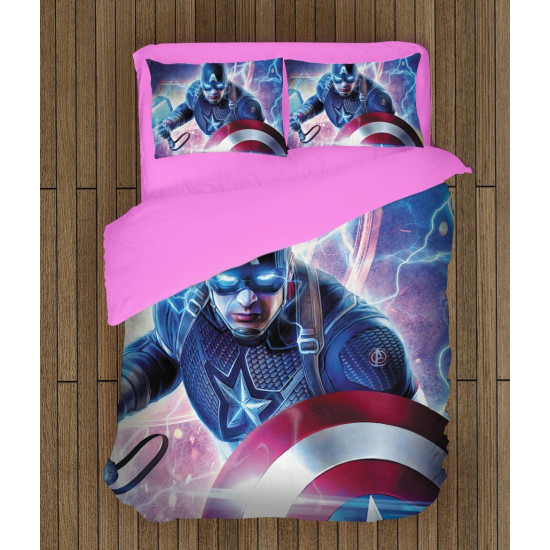 3D kvalitex povlečení - Captain America
