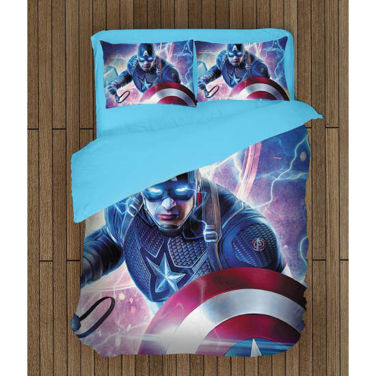 3D kvalitex povlečení - Captain America