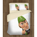 Dětské povlečení - Sherlock Gnomes White