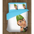 Dětské povlečení - Sherlock Gnomes White