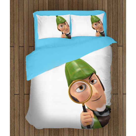 Dětské povlečení - Sherlock Gnomes White