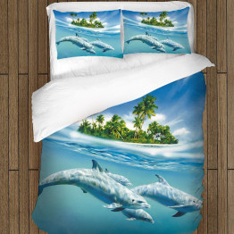 Krásné povlečení - Dolphins