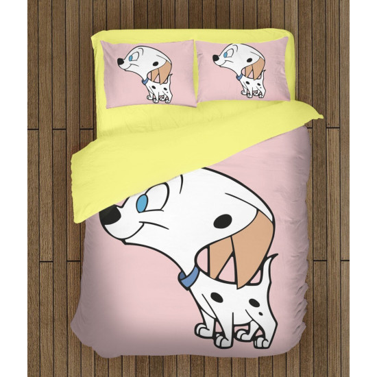 Povlečení na dětskou postýlku - 101 Dalmatians