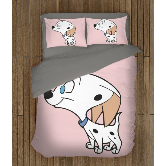 Povlečení na dětskou postýlku - 101 Dalmatians