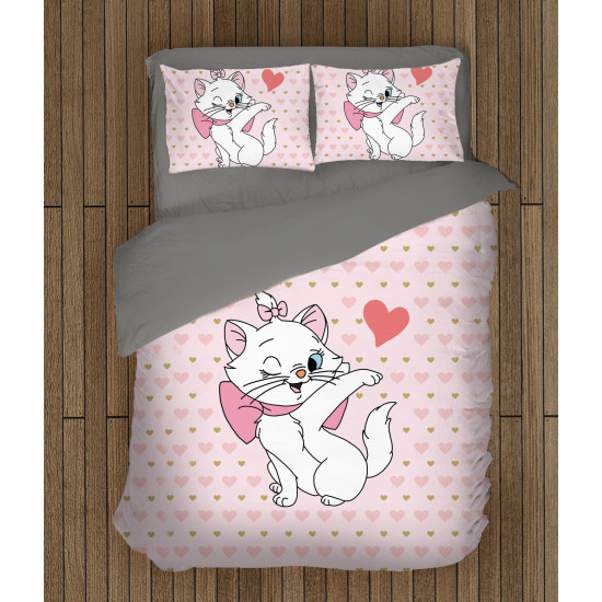 Povlečení do postýlky pro holčičku - Marie Cat Lady