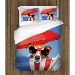 Povlečení na léto - Beach Dog