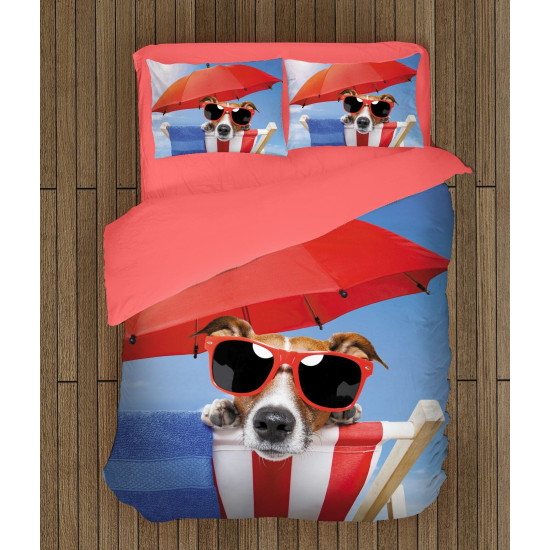 Povlečení na léto - Beach Dog