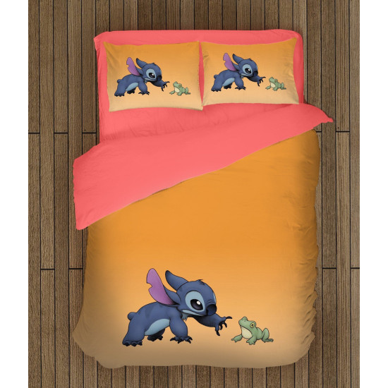Stitch povlečení - Stitch and Frog
