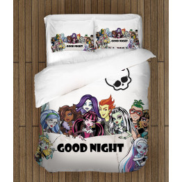 Dětské povlečení na postel - Monster High Good Night